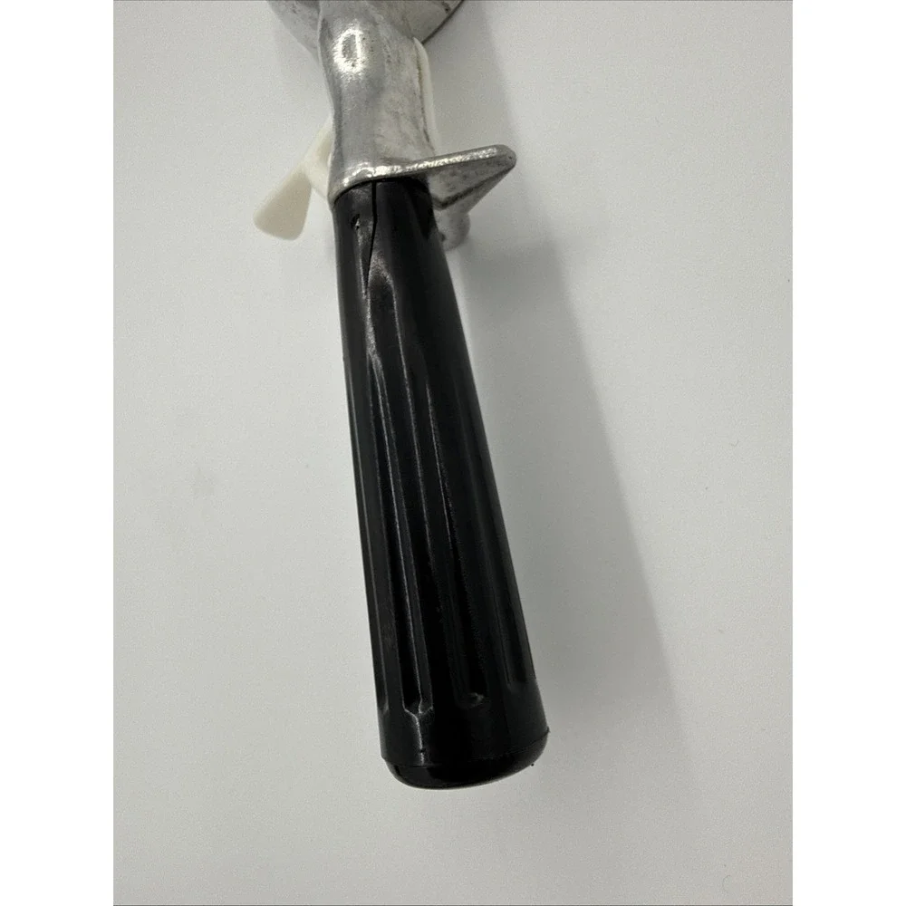 Vintage Metal Ice Cream‎ Scoop W Release Lever & Plastic Handle Retro Kitchen